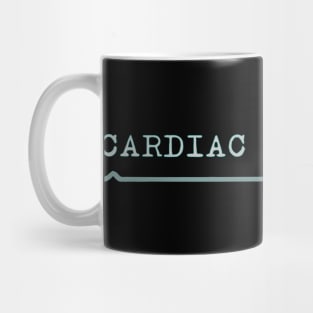 cardiac nurse heart palpitations Mug